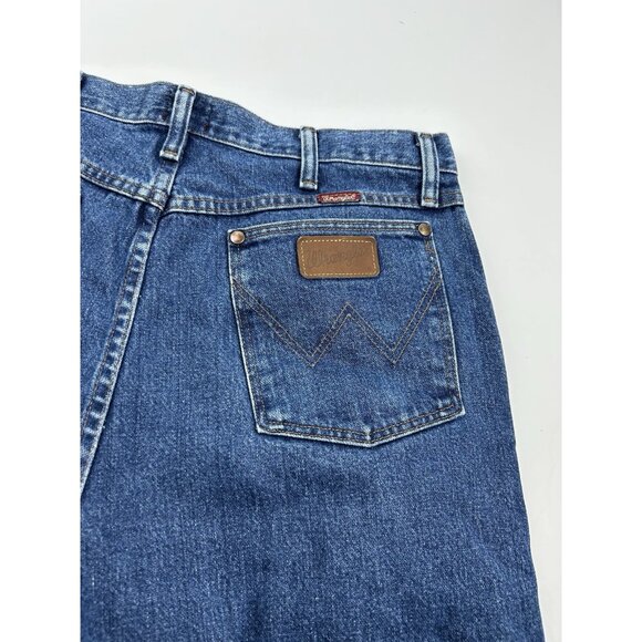 Wrangler Jeans 3K Relaxed Fit Cowboy Western Rodeo Blue 31MWzgk  Men’s 35x34 - Picture 11 of 14